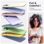 Guardify Siliconen Softcase Backcover iPhone 14 Pro Lila Paars - 2