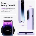 Guardify Siliconen Softcase Backcover iPhone 14 Pro Lila Paars - 1