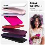 Guardify Siliconen Softcase Backcover iPhone 14 Pro Max Fuchsia - 2