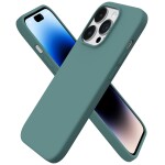 Guardify Siliconen Softcase Backcover iPhone 14 Pro Max Groen