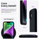 Guardify Siliconen Softcase Backcover iPhone 14 Zwart - 3