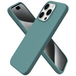 Guardify Siliconen Softcase Backcover iPhone 15 Pro Max Groen