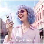 Guardify Siliconen Softcase Backcover iPhone 15 Pro Max Lila Paars - 3