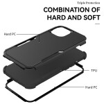 Guardify Rugged Armor Backcover iPhone 15 Plus Zwart - 5