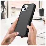 Guardify Rugged Armor Backcover iPhone 15 Zwart - 5