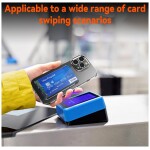 Guardify Softcase Backcover met Pasjeshouder iPhone 15 Transparant - 5