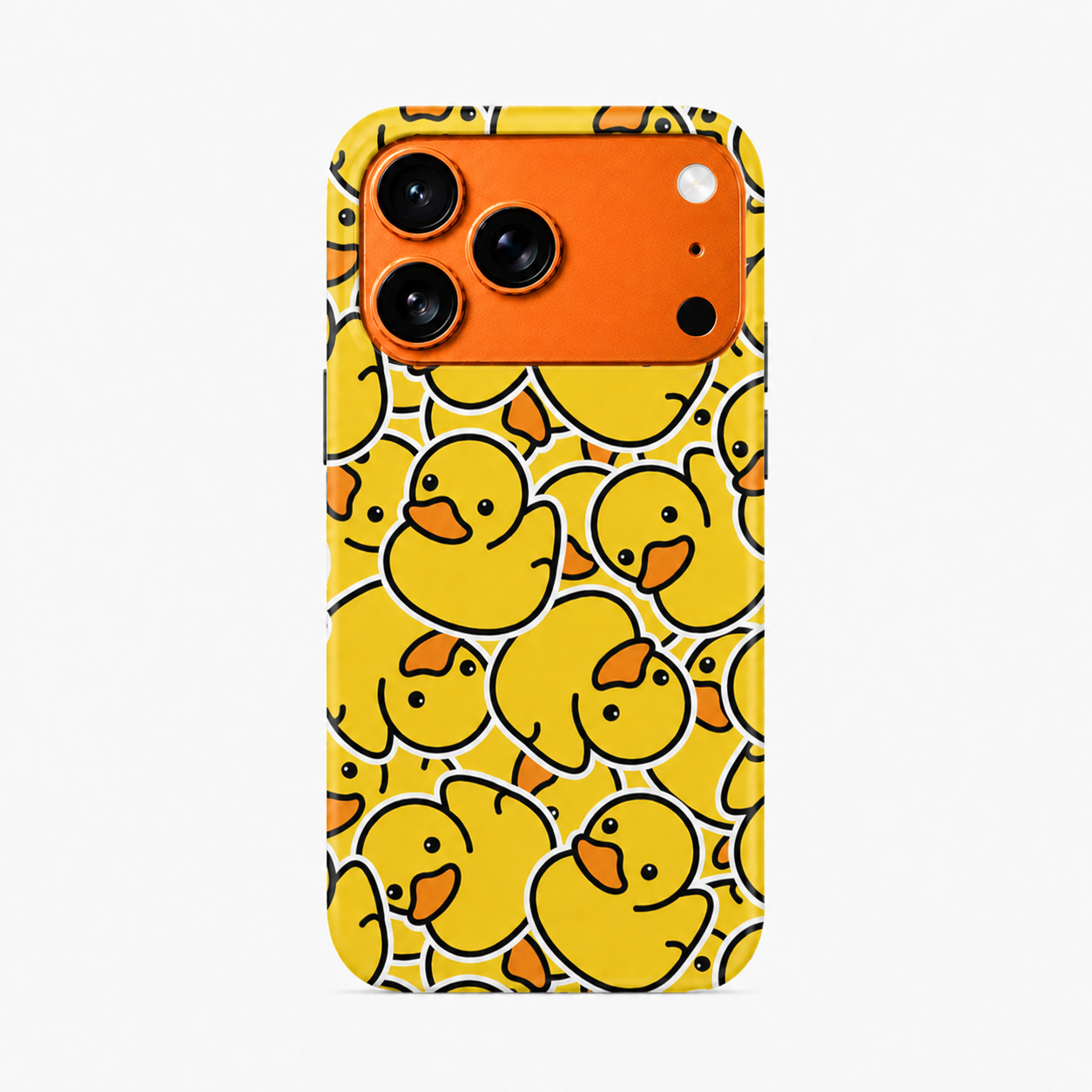 Just-in-Case iPhone 17 Pro Max Duck Eend TPU Magsafe Hoesje Just-in-Case TPU Magsafe Backcover iPhone 17 Pro Max Eend - Afbeelding 1