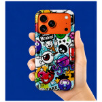 Just-in-Case TPU Magsafe Backcover iPhone 17 Pro Max Wow Brain - Afbeelding 4