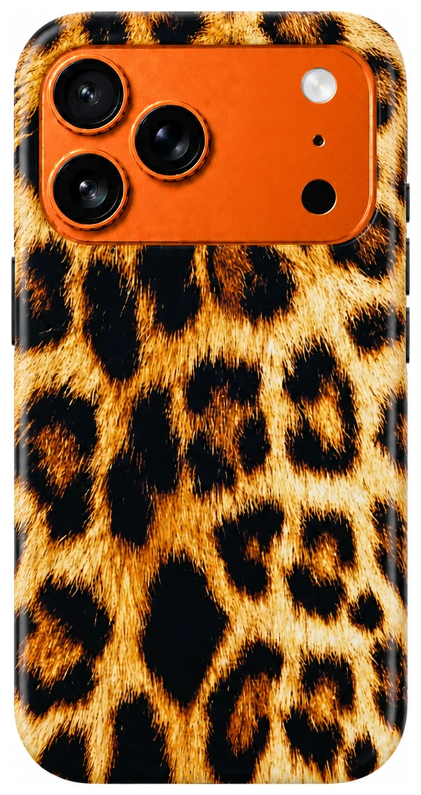 Just-in-Case iPhone 17 Pro Panter TPU Magsafe Hoesje Just-in-Case TPU Magsafe Backcover iPhone 17 Pro Panter - Afbeelding 1